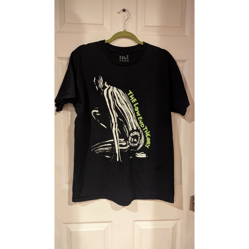ATCQ A Tribe Called Quest Shirt L Black The Low End Theory Hip Hop Graphic Tee